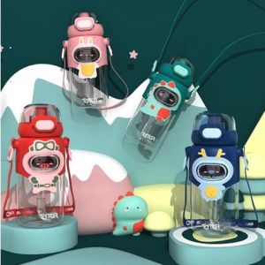 BARU BOTOL MINUM SEDOTAN ANAK 600ML KARAKTER ANIMAL TOMOR BAHAN TRITAN BPA FREE