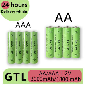 -/ Original New AA/AAA 3000mAh/1800mAh Rechargeable Battery 1.5V alkaline