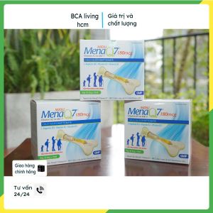 Tăng chiều cao và bổ sung canxi cho mọi lứa tuổi Midu MenaQ7 180 bcalivinghcm Phát triển chiều cao cho trẻ em và giúp xương chắc dài dẻo từ trong bụng mẹ