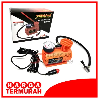 BIG SALE XENON KOMPRESOR ANGIN MINI DC 12V - MINI AIR COMPRESSOR - POMPA BAN