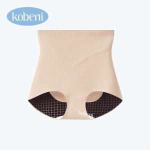 KOBENI High Waist Shaping Panties Tummy Control Butt Lifter S Curve Body Shaper Seamless Ceramic Compression Slimming Underwear