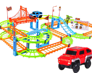 Rapid Variety Track Toys Vehicle Multi-track Rail Car Mainan Kereta Landasan