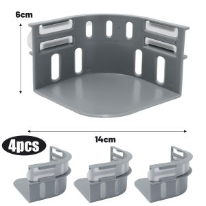 Polocat 4PCS Bedsheet Corner Tightener Clips Heavy Duty Bedsheet Corner Grippers Straps Invisible Sofa Cover Non-Slip Mattress Strap Holder