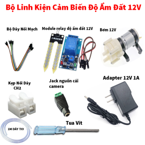 Bộ Linh Kiện Cảm Biến Nhiệt Độ Độ Ẩm Ánh Sáng Bài Tập Sách Công Nghệ Lớp 8