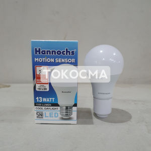 Lampu Led Sensor Gerak 5w9w13w - Motion Sensor Gerak Hannochs