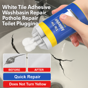 Porcelainlike Ceramic Repair Adhesive Washbasin Sink Toilet Ceramic Tile Hole Leakage Crack Damage Repair Agent