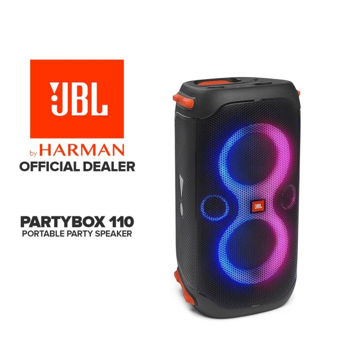 JBL PartyBox 110 Portable Party Speaker with Builtin Lights, Powerful Sound Lazada PH