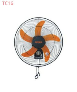 Quạt Treo Tường SENKO TC16 ( Đen Cam) - BH 24 Tháng Chính Hãng