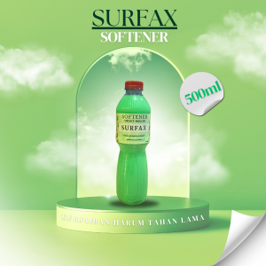 SURFAX Softener Sweet Melon Pelembut dan Pewangi Pakaian Premium - 500mL & 1500mL