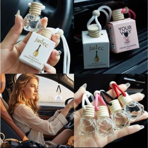 TINH DẦU Ô TÔ COMBO 4 CHAI 8ML – NƯỚC HOA TREO XE KHỬ MÙI TẠO HƯƠNG NẮP GỖ DÂY TREO TIỆN DỤNG