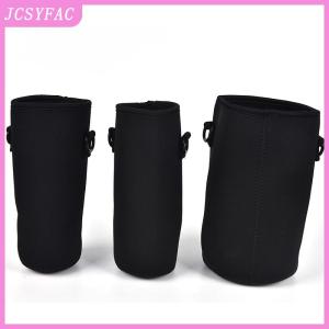 JCSYFAC 1x Neoprene Water Bottle Carrier Insulated Cup Cover Bag Holder Pouch with Strap