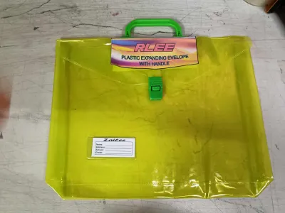 Plastic Envelope With Handle (Short SIze)