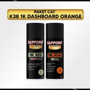 Paket Cat K38 1K Dashboard Orange / Sapporo Ultimate / Cat Spray Semprot Terbaik