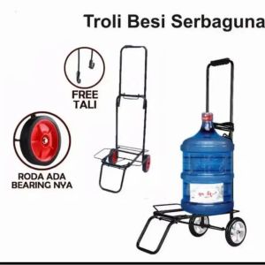 COD Troley troli lipat bawa aqua galon dan gas trolley barang serbaguna bisa buat angkat2 barang anda yg berat kalau tinggal di Apartemen bisa Buat angkat galon koper gas dan apa saja jadi tidak akan capek kehabisan tenaga.