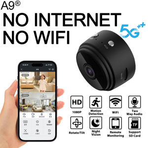 A9 cctv camera connect cellphone HD 1080P Night Vision with Phone Apps cctv no wifi no internet for Indoor and Outdoor