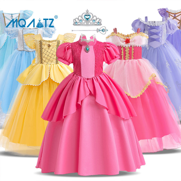 Gấu lãnh đạo Lolita Cosplay váy công chúa cho 2 3 4 5 6 7 cho bé gái Tuổi  sleeveles ren váy lưới trẻ em Cô gái của Bow vestidos trẻ em mùa hè quần áo  - MixASale