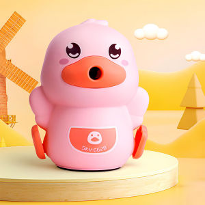 กบเหลาดินสอ เครื่องเหลาดินสอแบบมือหมุน เครื่องเหลาดินสอสำหรับนักเรียน ที่เหลาดินสอ น่ารัก พกพา