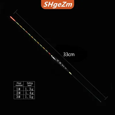 [COD] SHgeZm Phao câu cá gỗ huỳnh quang độ nhạy cao Bobber phao phát sáng đánh dấu Đèn câu cá đậm phụ kiện câu cá
