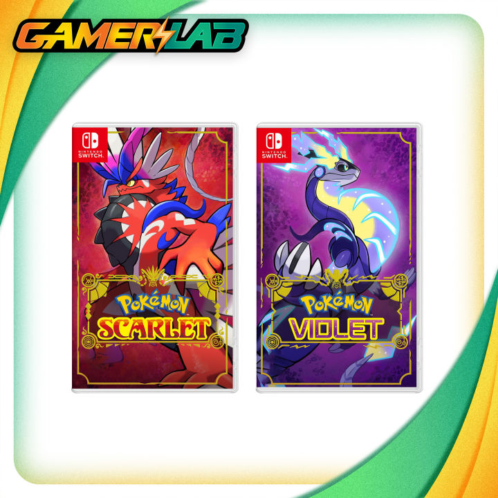 Nintendo Switch Pokemon Scarlet and Pokemon Violet (English Chinese