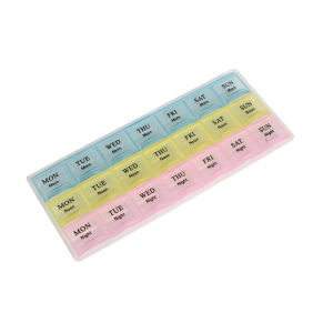 Portable 7 Days Tablet Pill Box Holder Medicine Storage Organizer/C09001