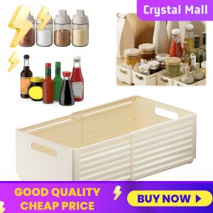 COD [Free Shipping] Compact Expandable Storage Box with Handles for Bedroom and Office Durable Plastic Material