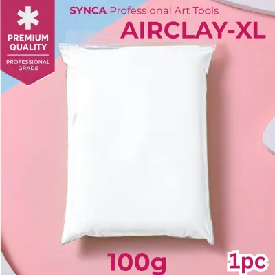 Airclay12 Ultralight Air Dry Clay Set of 12pcs with free tools Art School Project Creative craft quick drying clay