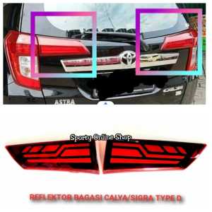 Lampu stop reflektor Calya / Sigra Type D