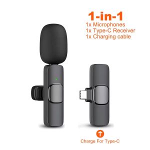 💥 Local Stock💥K9 Lavalier Microphone Wireless Lapel Microphone Lavalier Mic Vlogging for Microphone Live Stream