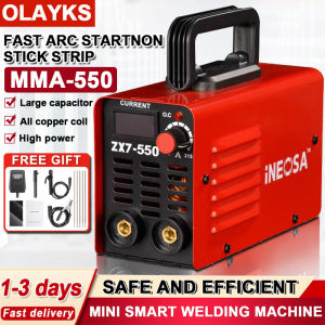 MMA-550 Portable Electric Welding Machine IGBT Inverter Welding Machine With Digital Display 220V Mini Inverter Arc Welder Welding Machine Portable Sale + Free Welding Tools