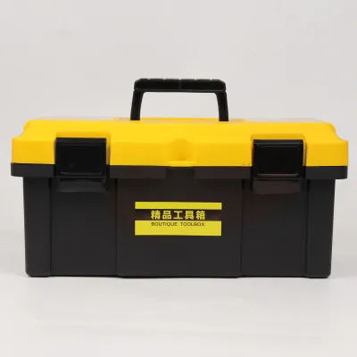 12/14inch Multifunction 2 Layer Tool Box Portable On-Board Heavy Duty Tool Storage Box Large Capacity Tool Organizer Box