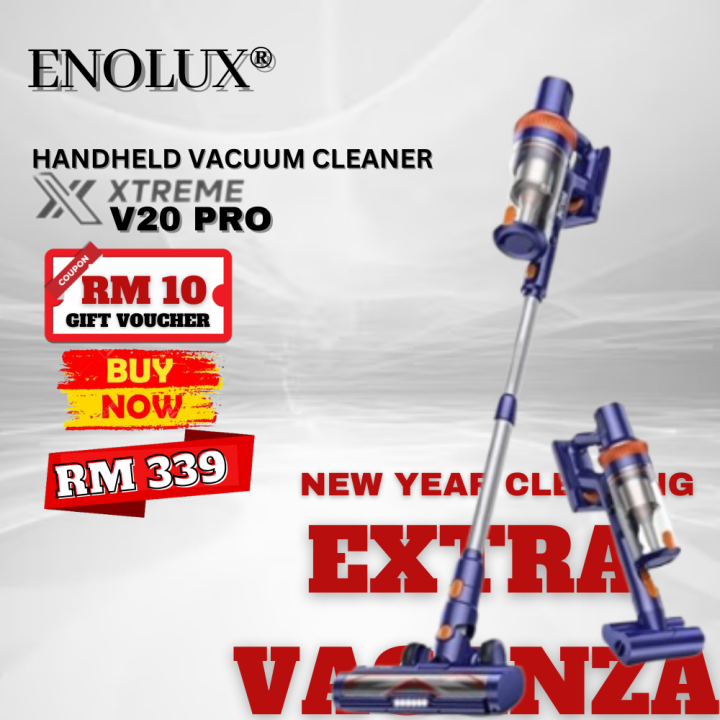 New Version ENOLUX style 2023 Style V20 Wireless Vacuum Cleaner MAXX