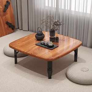 [SG Stock]Low computer desk foldable bed desk small home dining table folding table tatami foldable desk