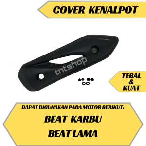 Cover tutup kenalpot Beat karbu beat lama tameng kenalpot beat karbu termurah dan kualitas bagus