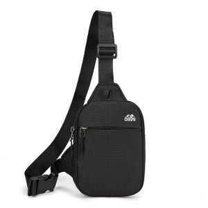 F&S SHOPAHOLIC BAGS#4026 Classic Men`s nylon crossbody sling chest bag ideal for travel and casual everyday wear