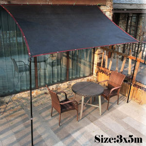 Wiser 70% Shade Fabric Sun Shade Cloth Heat Insulation Net Pergola Cover Canopy UV Resistant Net Fence Privacy Screen for Plants Greenhouse Swimming Pool （3x5m)