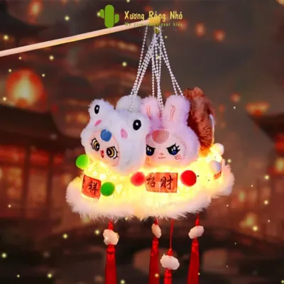 Lồng Đèn Trung Thu Rọ Baby Three đầy đủ phụ kiện Thiết Kế Ngộ Nghĩnh Đáng Yêu