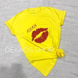 BAJU KAOS WANITA LIPS / KAOS DISTRO CEWEK / TSHIRT CEWEK / KAOS FASHION / KAOS LUCU / DEKAOS 510