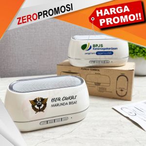 Souvenir Bluetooth Speaker BTSPK02 Custom Logo Promosi