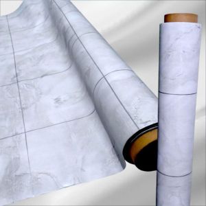 karpet Lantai Murah Vinyl 1 Roll Tebal Panjang 15 Meter Motif Beragam Kayu dan Marmer