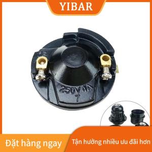 YIBAR Bóng đèn E27 vít phong cách thời kỳ màu Đen Ổ cắm Mặt dây chuyền mới
