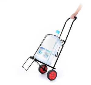 BAHAN BESI Troli Troly Galon Tabung Gas Trolly Koper Foldable Alat Angkut Barang