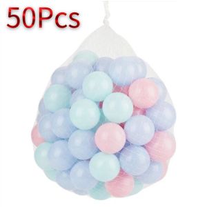 100Pcs Ocean Balls For Kids Colorful Pit Balls Toys Soft Plastic Baby Play Balls Diameter 5.5cm