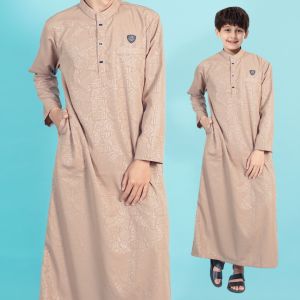 AL-HABIB/gamis anak KATUN EMBOS laki laki usia 1-14 tahun/kurta arabic anak/koko anak/jubah anak premium /baju muslim era baru baju koko embos