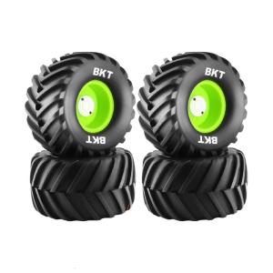 1/10 Wheel Tires Rubber Wheel Supplies for Car Toy Remote Control Crawlers Model Car Rubber Wheel Parts