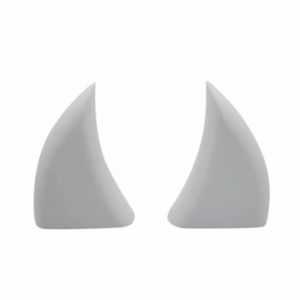 sali 2pcs Car Teeth Decoration For Halloween Realistic Vampire Teeth Style Vehicle Accessory Weather Resistant Car Mouth Decoration 9Y3K6