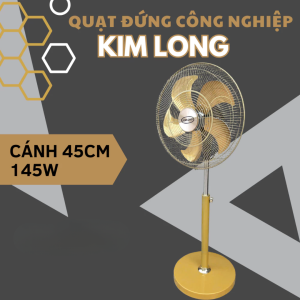 Quạt đứng công nghiệp KIM LONG Cánh 45cm-145w