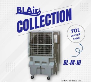 BLAir [READYSTOCK] BL-M-1G 12000m3/h 70L Water Tank Commercial/Industrial Air Cooler