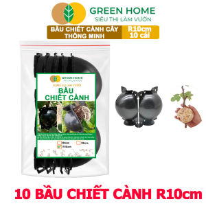 10 Bầu Chiết Cành GreenHome Dụng Cụ Làm Vườn Ra Rễ Cao  Chống Úng Cành Chiết Độ Bền 2 Năm