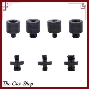 [The Cici Shop] 3 8 to 1 4 Male to Female Thread Screw Mount Adapter Tripod Plate Screw Mount