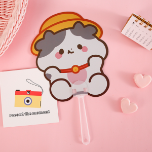 Bayar Di Tempat - Kipas Gagang Motif Karakter / Hand Fan Kartun Lucu